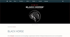 Desktop Screenshot of black-horse.ch